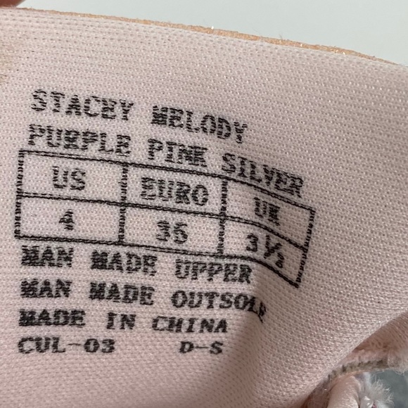 Sam Edelman Kids Girls Stacey Melody Pink Glitter Sneakers - Picture 11 of 12